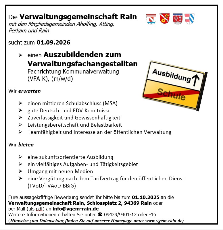 Stellenanzeige